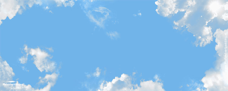 Wolkenplafond fotodesign: 'Wolken draai' 